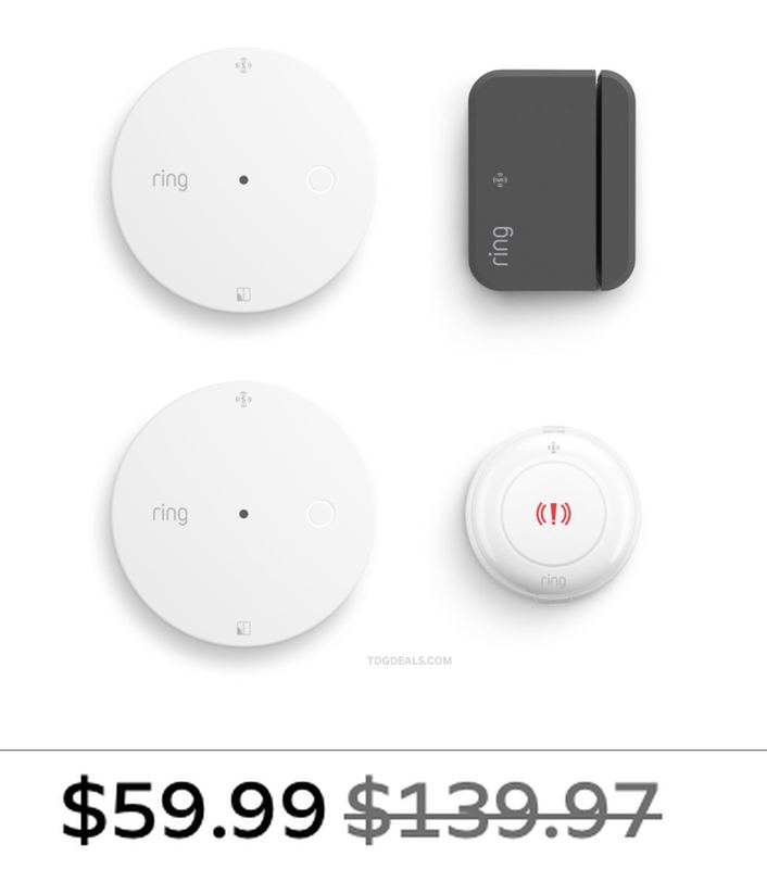 $139.97 RING SENSOR BUNDLE FOR $59.99