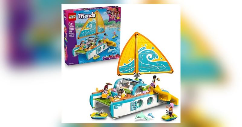 $75 LEGO FRIENDS TRAVEL BOAT FOR $44.99