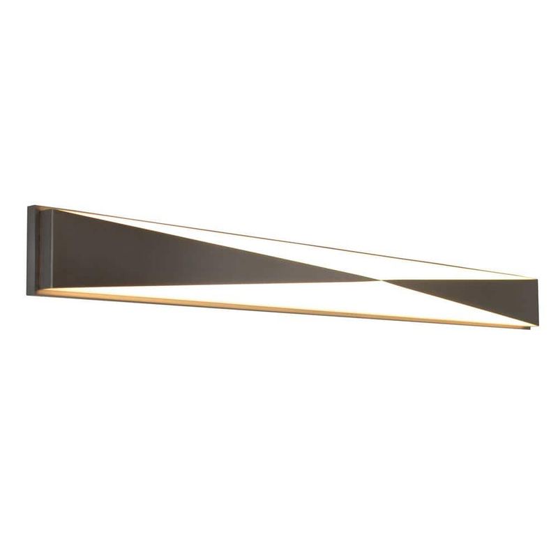 AFX - Novara 31-Watt 25 in. Satin Nickel Integrated LED Bath Light