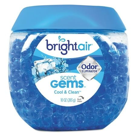 Bright Air, BRI900228CT, Scent Gems Odor Eliminator, 6 / Carton, Blue