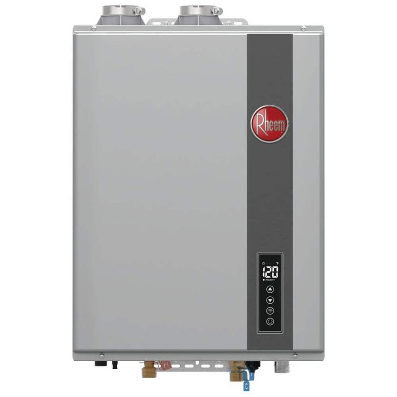 Rheem - Performance Platinum 9.0 GPM Smart Super High Efficiency Indoor or Outdoor Liquid Propane Tankless Water Heater