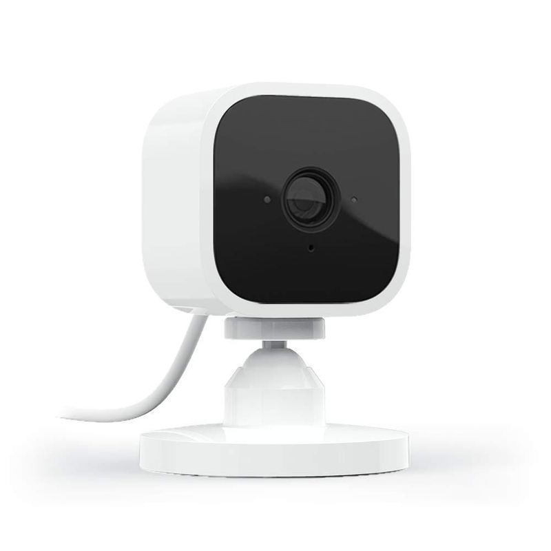 Blink - Mini Indoor Wired 1080p Wi-Fi Security Camera in White