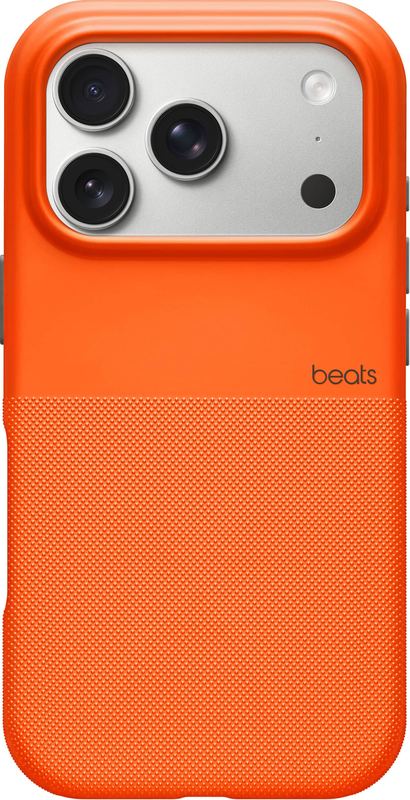 Beats - iPhone 17 Pro Rugged Case with MagSafe and Camera Control - Sierra Orange