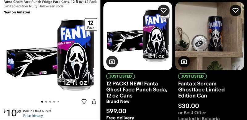 GHOST FACE FANTA 12 PACK FOR $10.39
