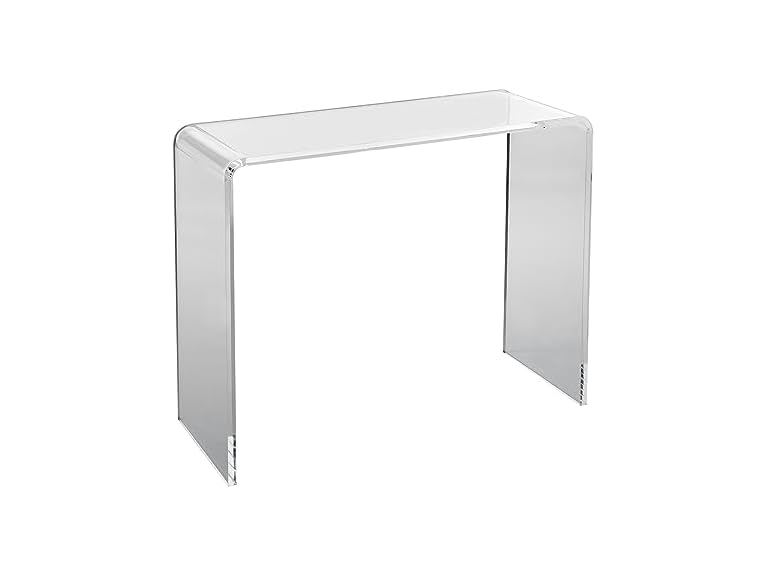 Acrylic Console Table, Clear Acrylic End Table