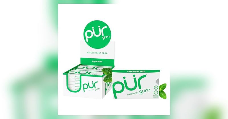 46% OFF PUR SPEARMINT XYLITOL GUM 108-COUNT