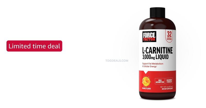 $9 FORCE FACTOR L-CARNITINE LIQUID