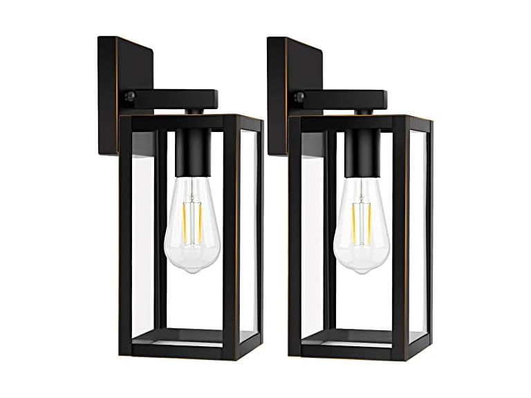 70% OFF: 2-Pack Outdoor Lights for House, Waterproof Bronze