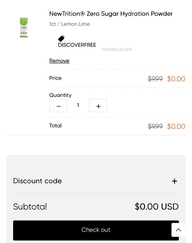 FREE Single Electrolyte Pouch
