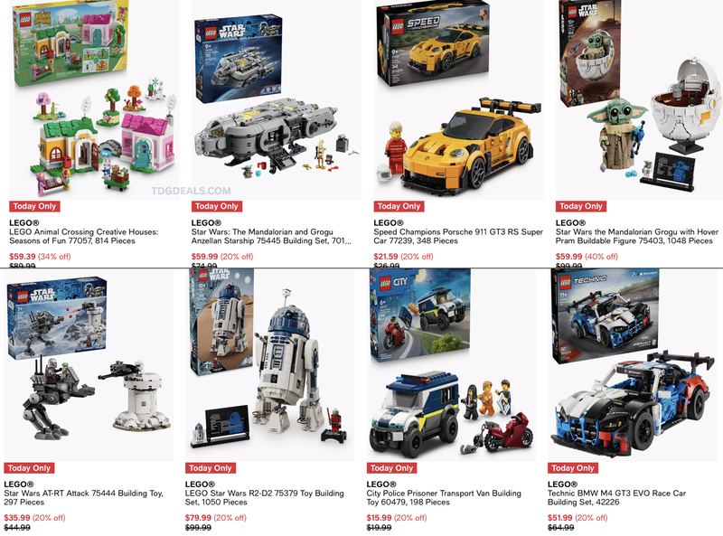 LEGO FLASH SALE @ MACY'S