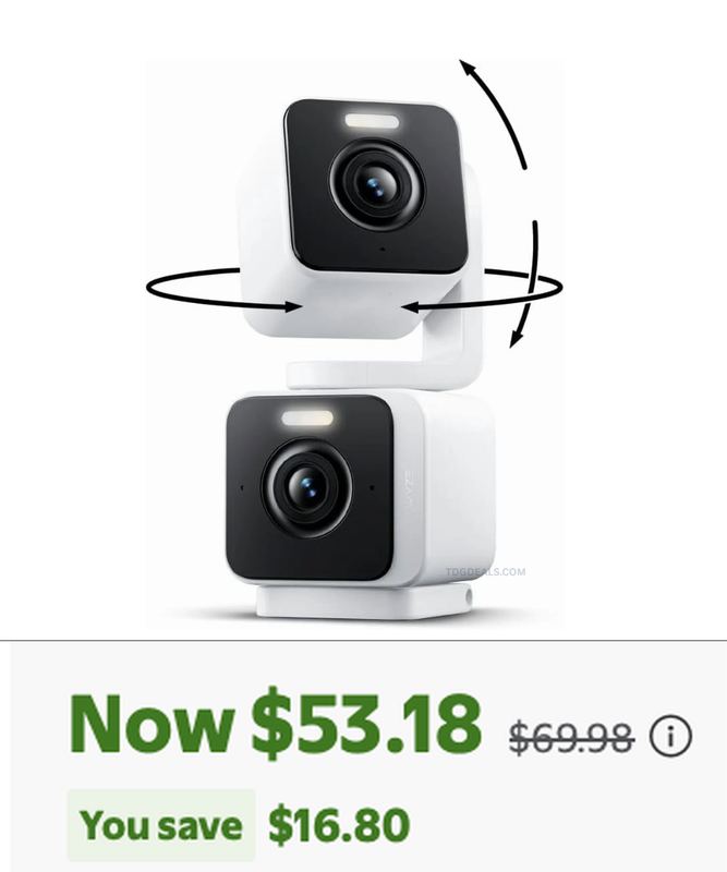 $53.18 WYZE INDOOR/OUTDOOR SECURITY CAMERA