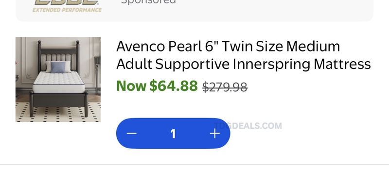 $200+ TWIN MATTRESS FOR $64