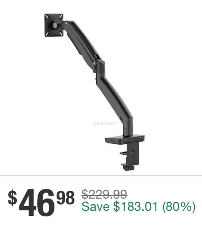 Desk mount deal at HOME DEPOT??! 👀