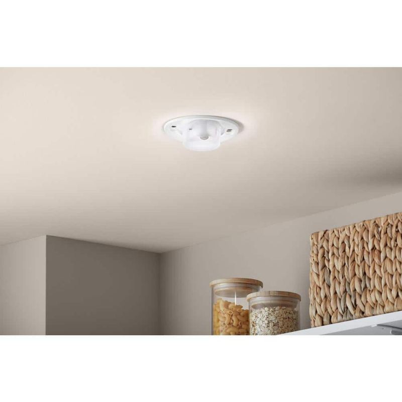 Commercial Electric - 5 in. Motion Sensing Utility Light LED Flush Mount 650 Lumens 7W Bright White 4000K Closet Light Indoor
