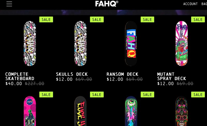 Cheap skateboard boards