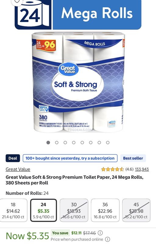 π¨ TOILET PAPER STOCK-UP DEAL