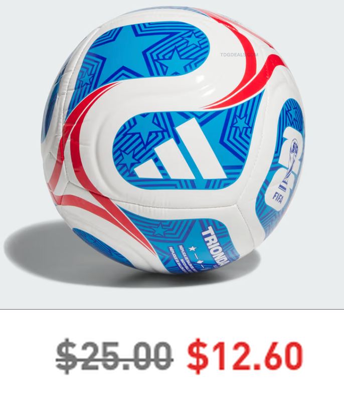 FIFA WORLD CUP 26™ TRIONDA USA CLUB BALL FOR $12.60