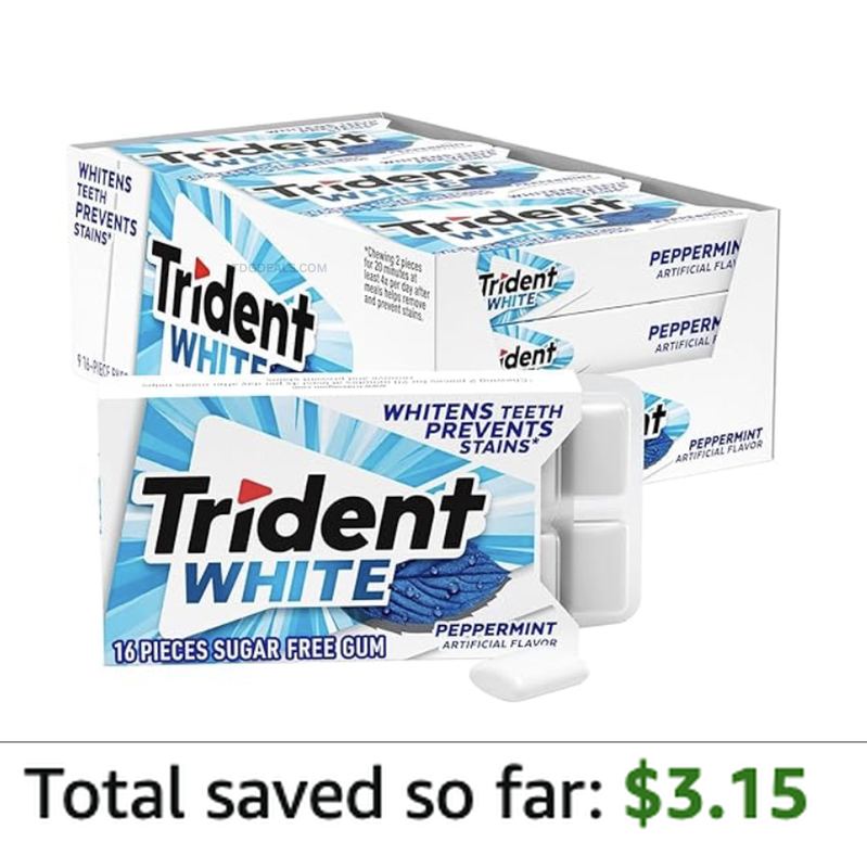 COUPON STACK DEAL ON TRIDENT GUM