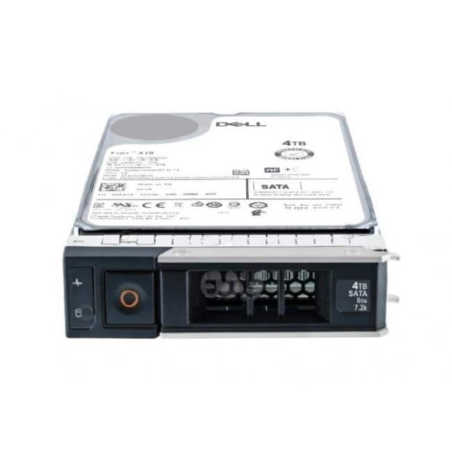 Dell - 4 TB Hard Drive - 3.5" Internal - SATA (SATA/600) - Server, Workstation Device Supported - 7200rpm - 512n Format