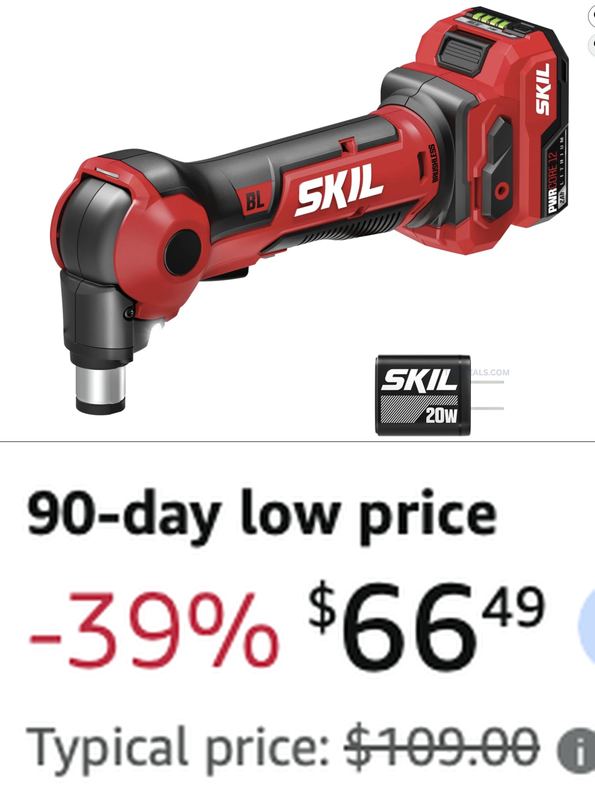 $66.49 SKIL PWR CORE HAMMER KIT