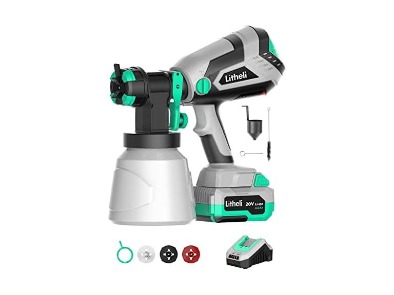 70% OFF: 20V Cordless Paint Sprayer w/ Battery