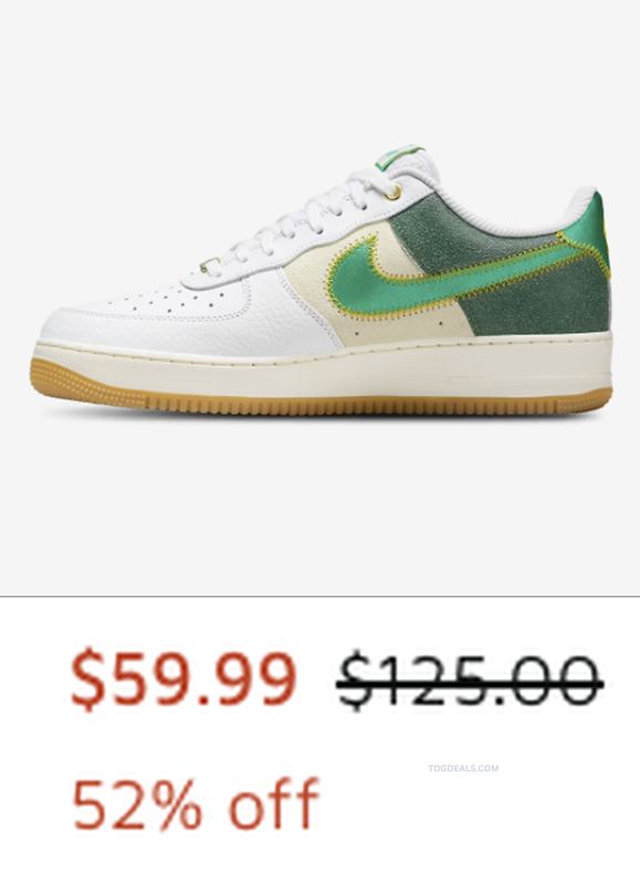 $59.99 NIKE AIR FORCE 1 07 LV8 👟