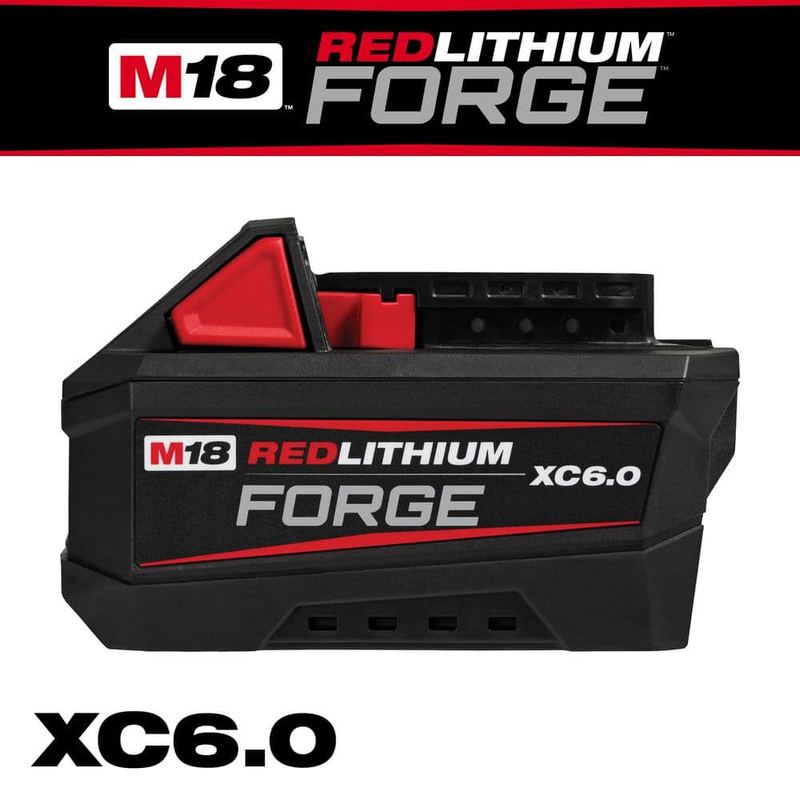 Milwaukee - M18 18V Lithium-Ion REDLITHIUM FORGE 6.0 Ah Battery Pack