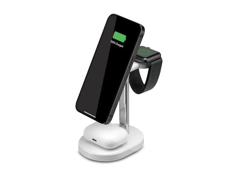 74% OFF: ILive Electronics 3-in-1 Wireless Charging Stand