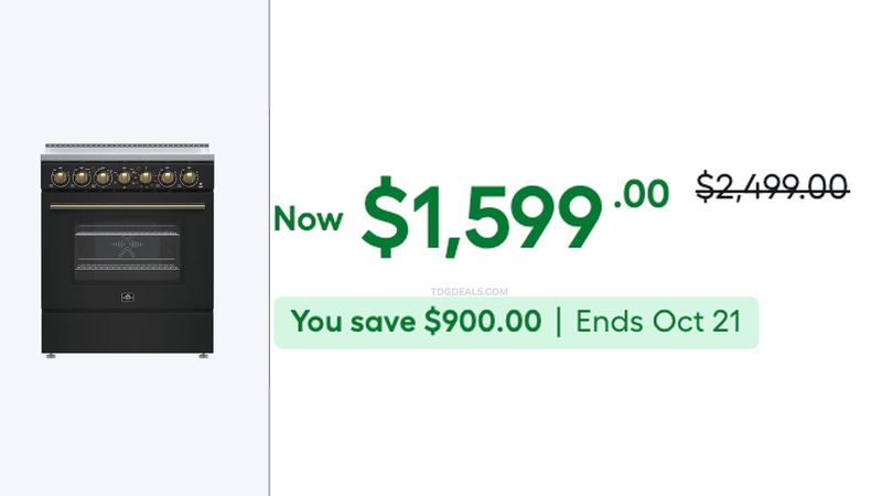 $1,000 OFF A FORNO CONVECTION RANGE AT LOWE'S