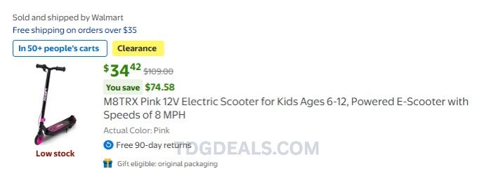 🛴 KIDS ELECTRIC SCOOTER CLEARANCE