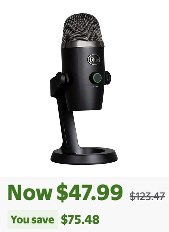 $47.99 BLUE YETI NANO @ WALMART