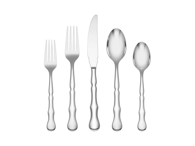75% OFF: Cambridge Silverware Set, Amaryllis Mirror 18/10 20 Piece Setwr