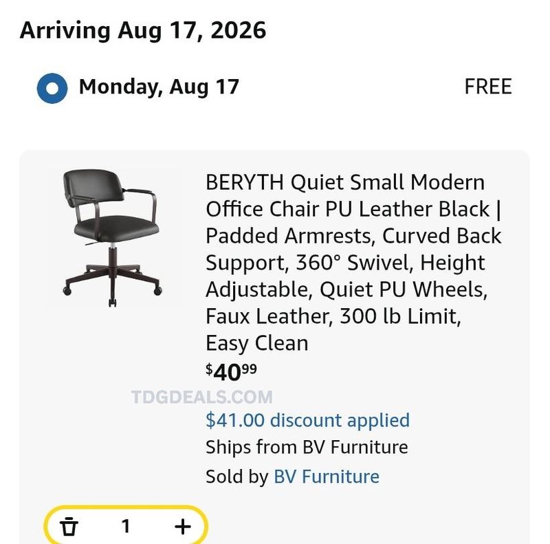 🔥 50% OFF BERYTH OFFICE CHAIR 🔥