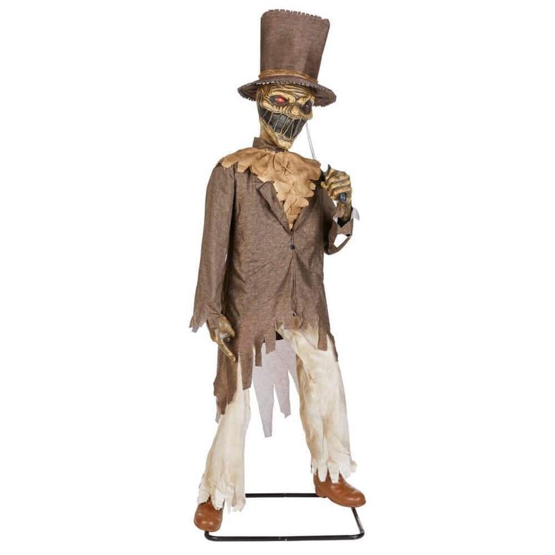 Home Accents Holiday - 6.5 FT Grave & Bones Animated LED Soul Slasher