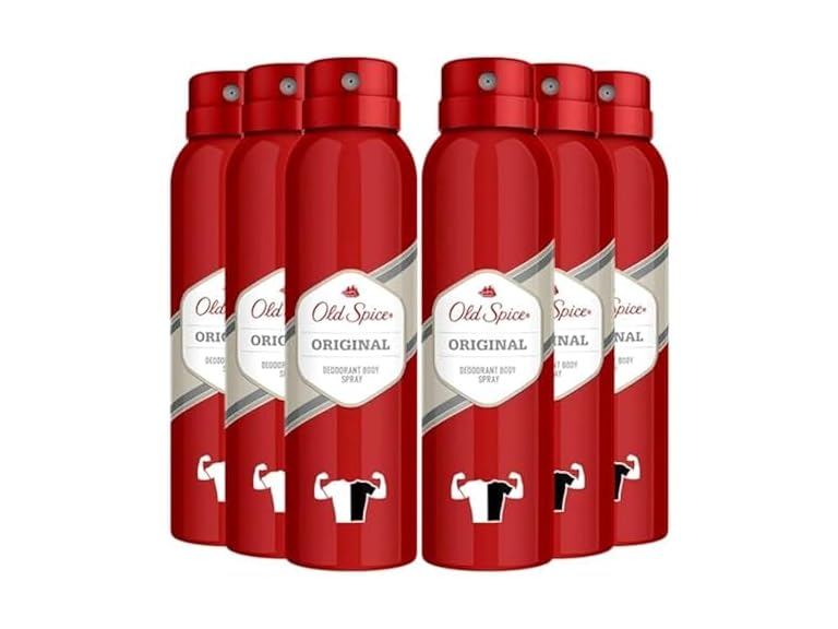 71% OFF: Old Spice Body Spray Original Scent 150ml 6pk