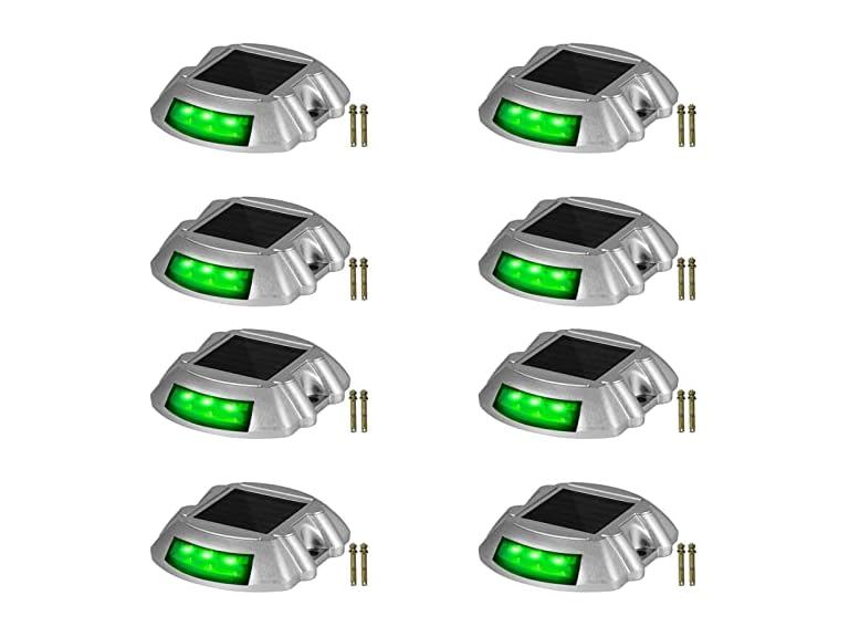 Driveway Lights, 8-Pack Solar Driveway Lights