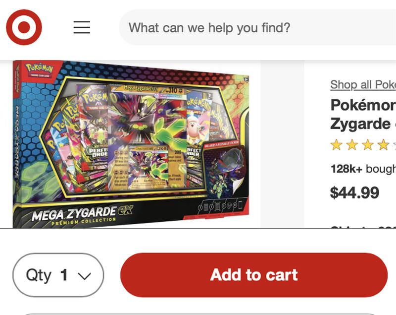 Restocked - Pokémon TCG: Mega Zygarde ex Premium Collection