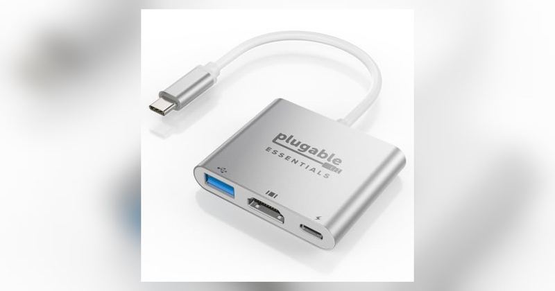 $9.99 Plugable USB-C to HDMI Adapter
