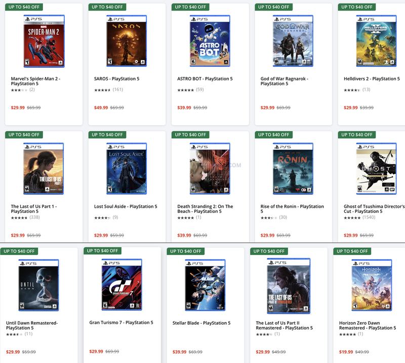 PS5 GAME SALE @ GAMESTOP 🚨