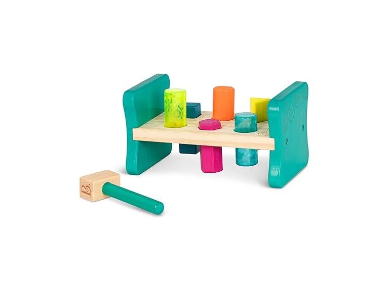 B. toys – Wooden Shape Sorter