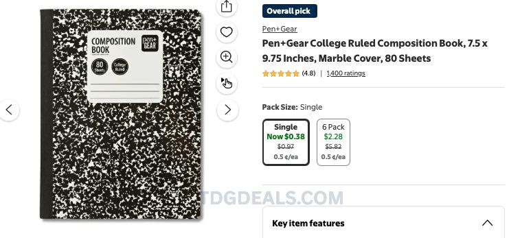 BACK TO SCHOOL DEAL -COMPOSITION BOOKS 📚