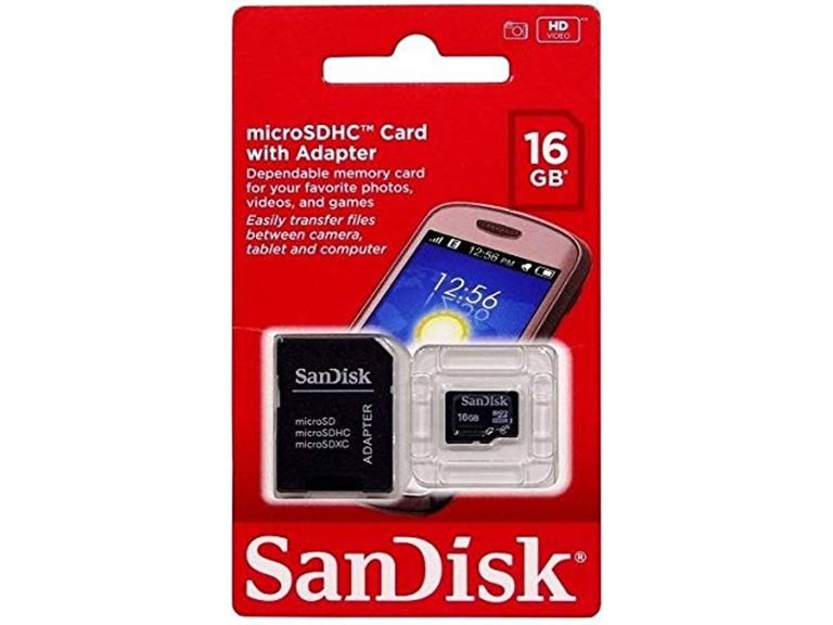 2DV7834 - SanDisk SDSDQM016GB35A 16GB microSD