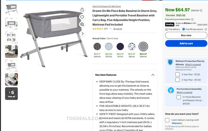 BABY BASSINET DEAL 👶