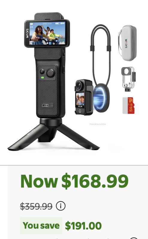 3 IN 1 VLOGGING CAMERA COMBO NOW $168.99 📸