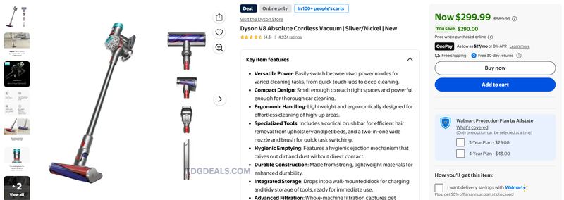 Dyson cordless vacuum deal 👀