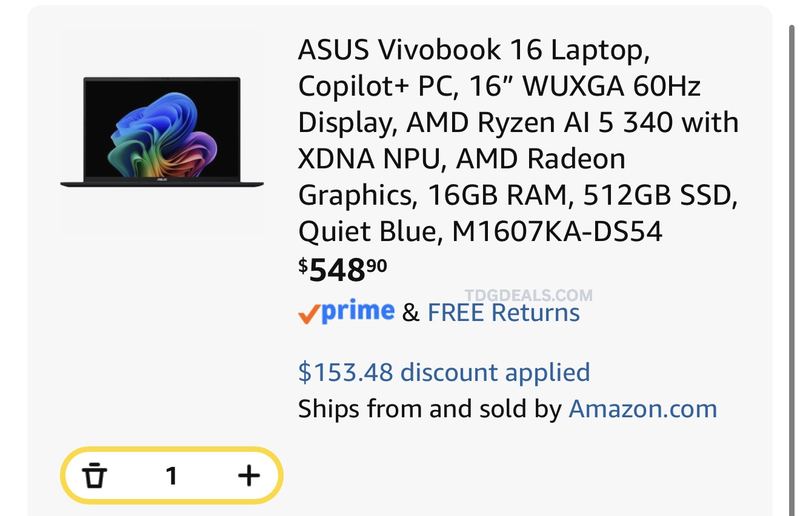ASUS Vivobook 16 Copilot+ PC
