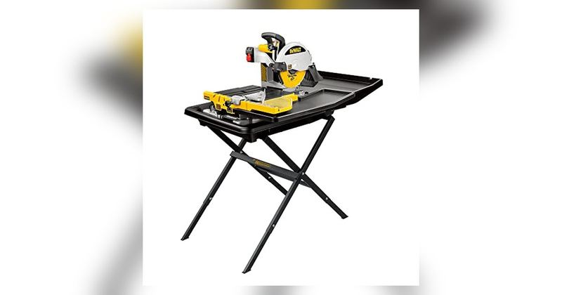 DEWALT 10" WET TILE SAW DOWN TO $799