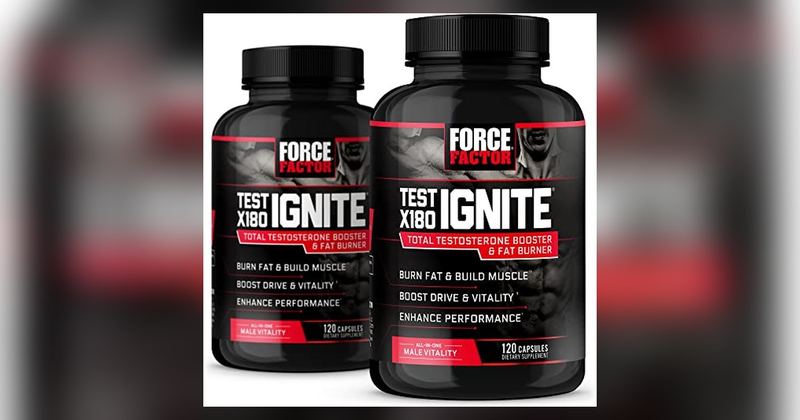 FORCE FACTOR TEST X180 IGNITE 2-PACK FOR $52