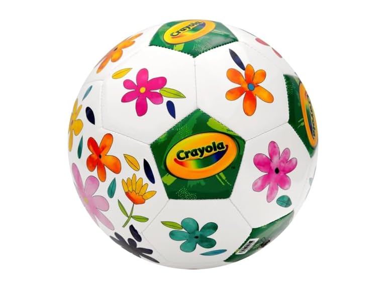 Crayola Official Soccer Ball - Flower Size 5