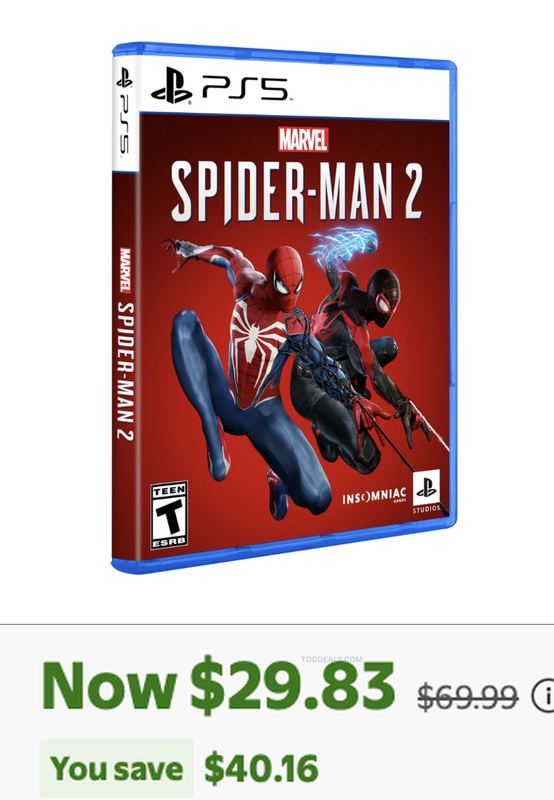 $29.83 MARVEL'S SPIDER-MAN 2